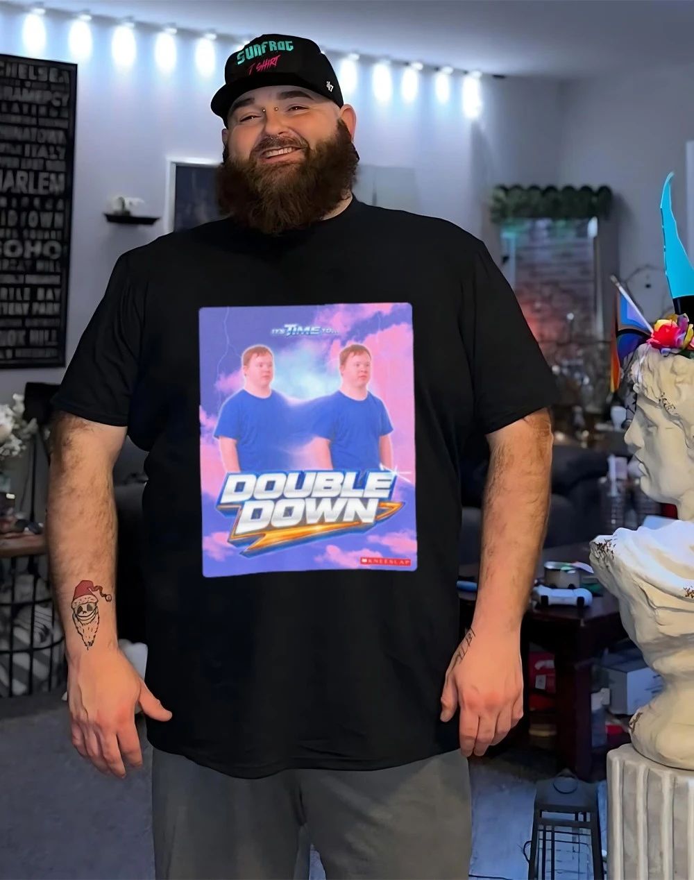 it’s Time to Double Down Down syndrome graphic shirt