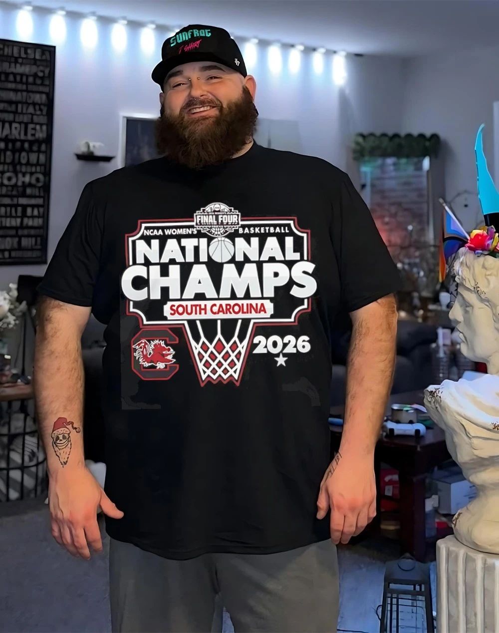 South Carolina Gamecocks 2026 NCAA Women’s Basketball National Champions shirt
