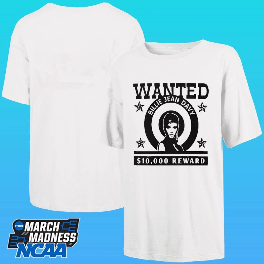 Wanted Billie Jean Davy Reward Legend Of Billie Jean Shirt