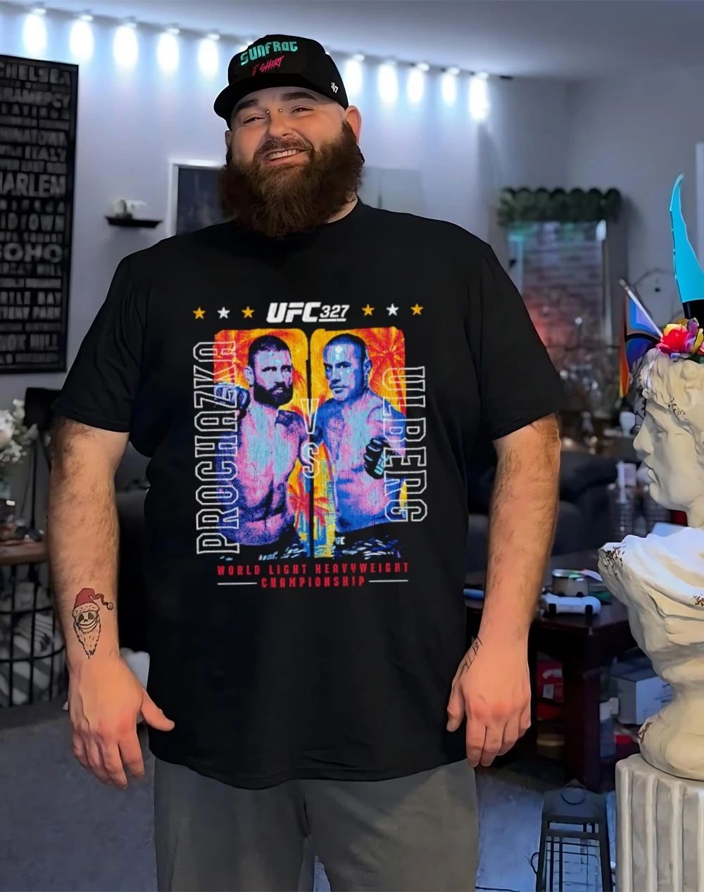 UFC 327 Prochazka Vs Ulberg Match Up 2026 shirt