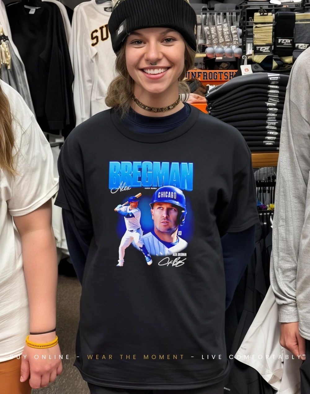 Alex Bregman Chicago Cubs CHC player collage shirt