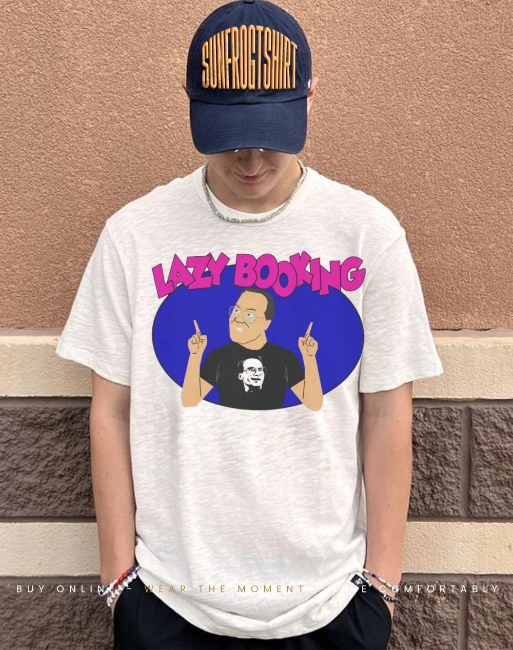 Jim Cornette lazy booking graphic shirt