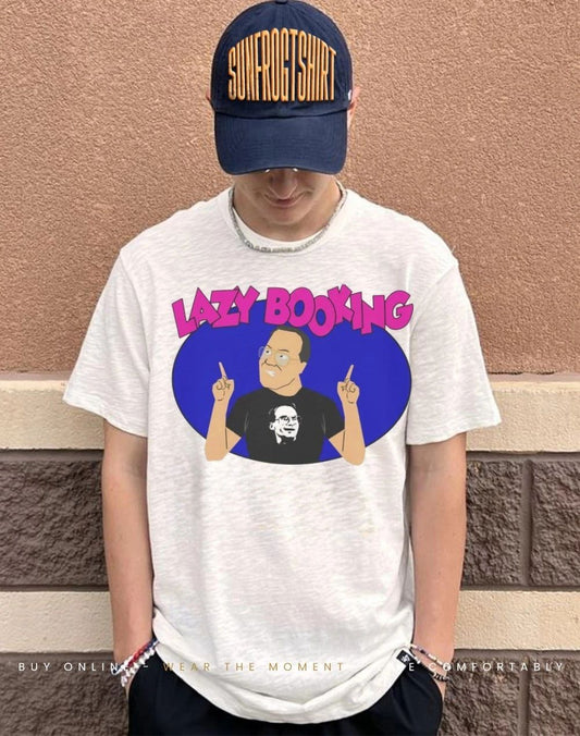 Jim Cornette lazy booking graphic shirt
