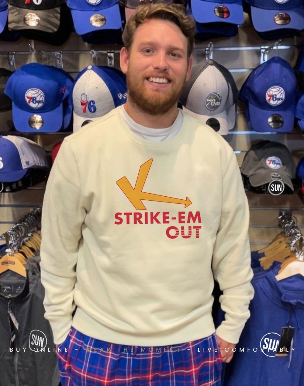 Chris sale strike em out K logo shirt