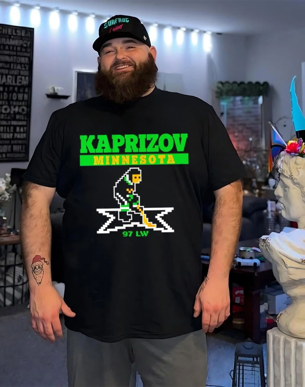 Kirill Kaprizov Minnesota Wild Retro Hockey 97LW shirt