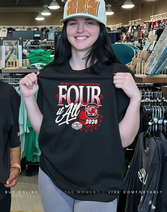 South Carolina Gamecocks 2026 NCAA Women’s Basketball Tournament March Madness Final Four Zone Move shirt