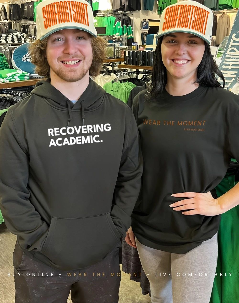Recovering Academic Logo Shirt