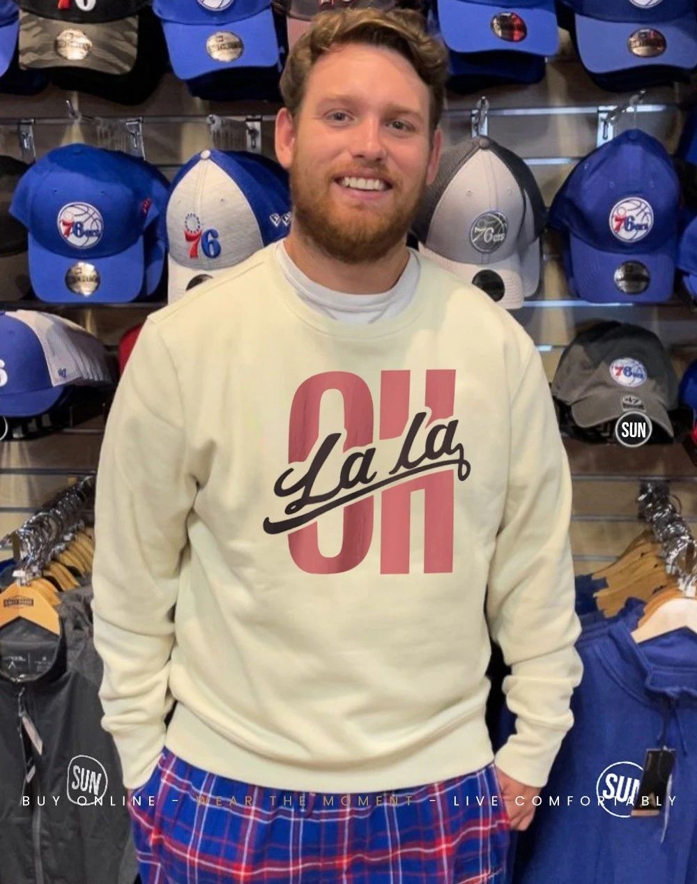 the Furys Paris Fury Wearing Oh La La Shirt