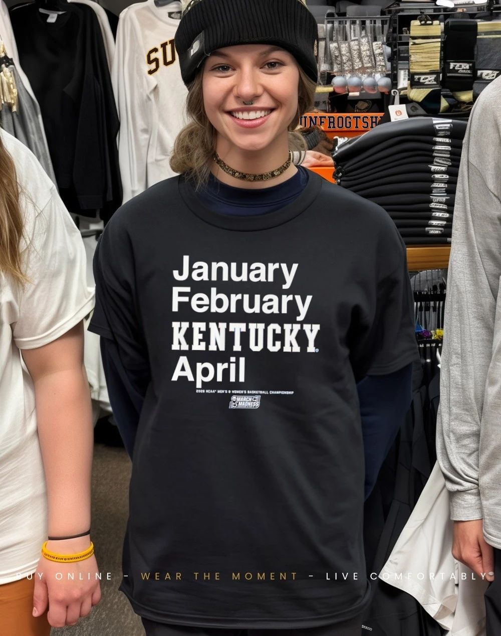 Kentucky Wildcats MBB & WBB 2026 March Madness Month January February Kentucky April shirt