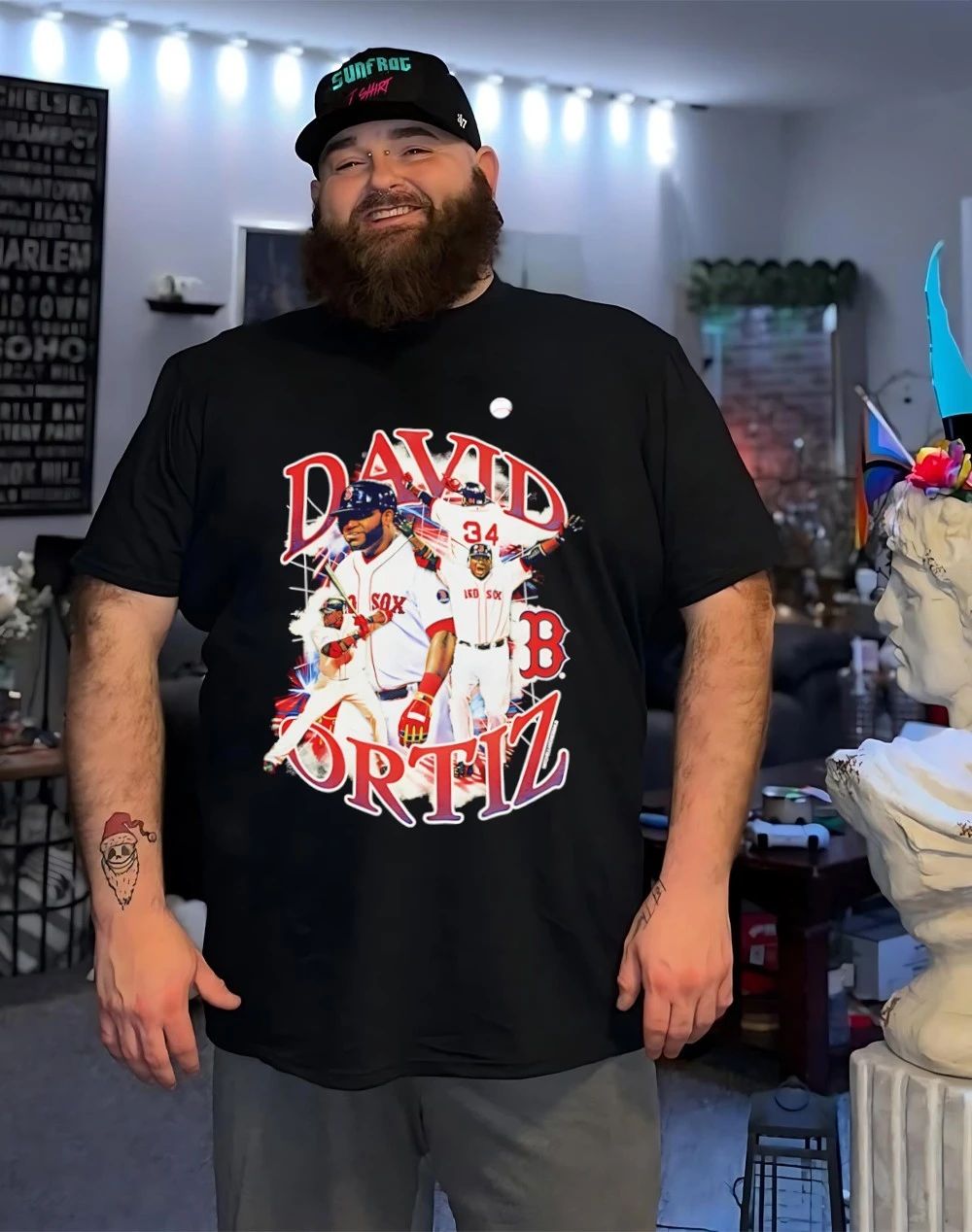 Boston Red Sox David Ortiz Legendary Collage Player shirt