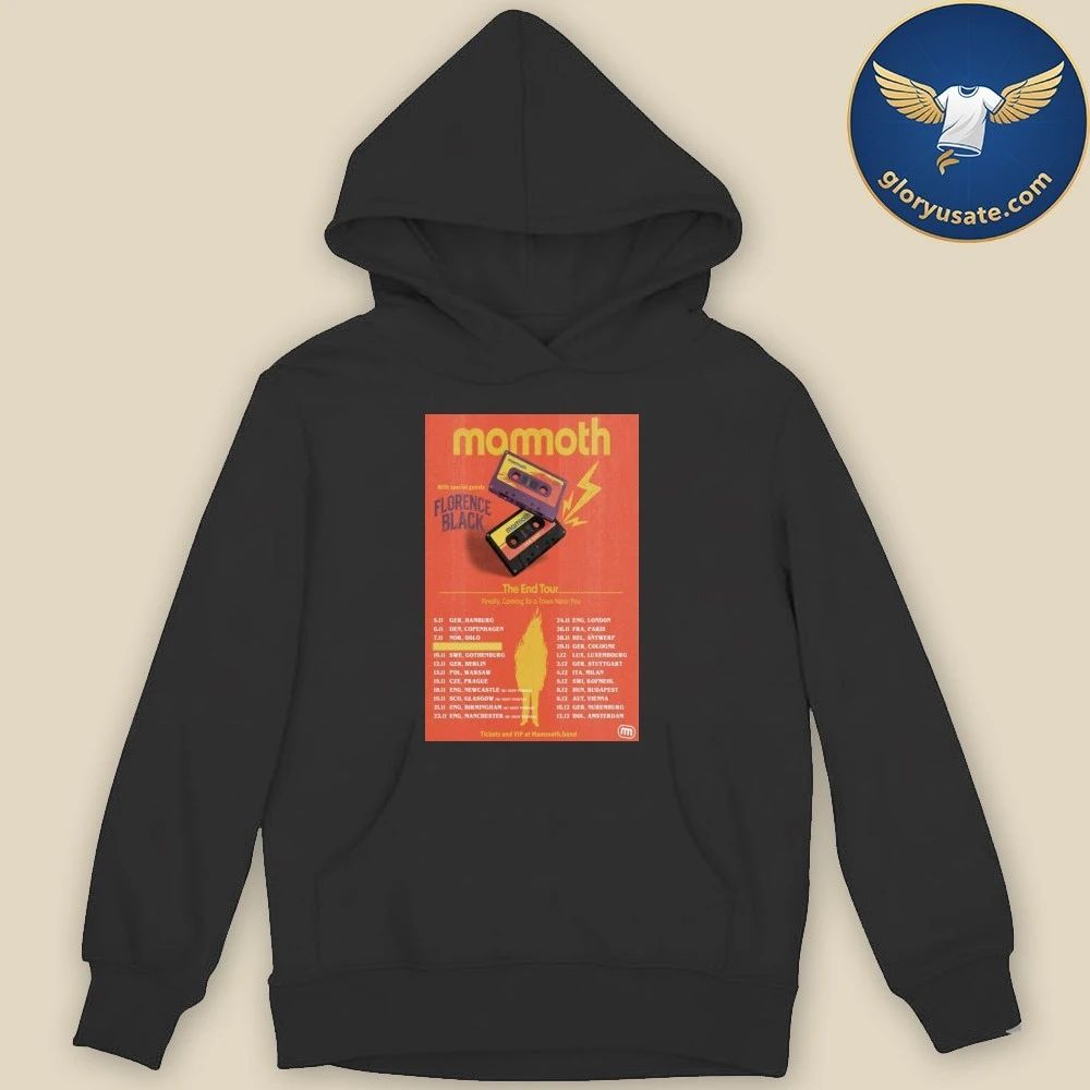 Mammoth The End Tour Europe 2026 Poster Shirt