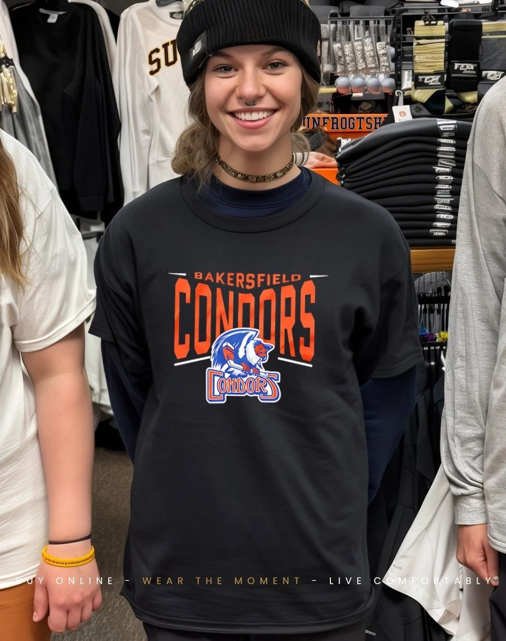 Bakersfield Condors Full Fandom logo shirt