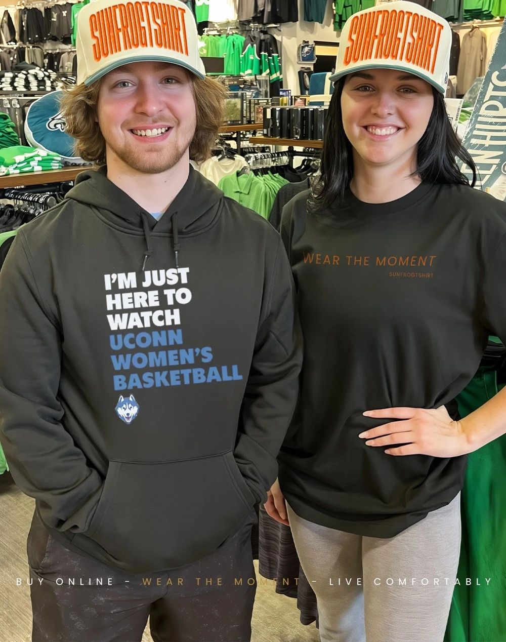 UConn Women’s Basketball I’m Just Here to Watch shirt
