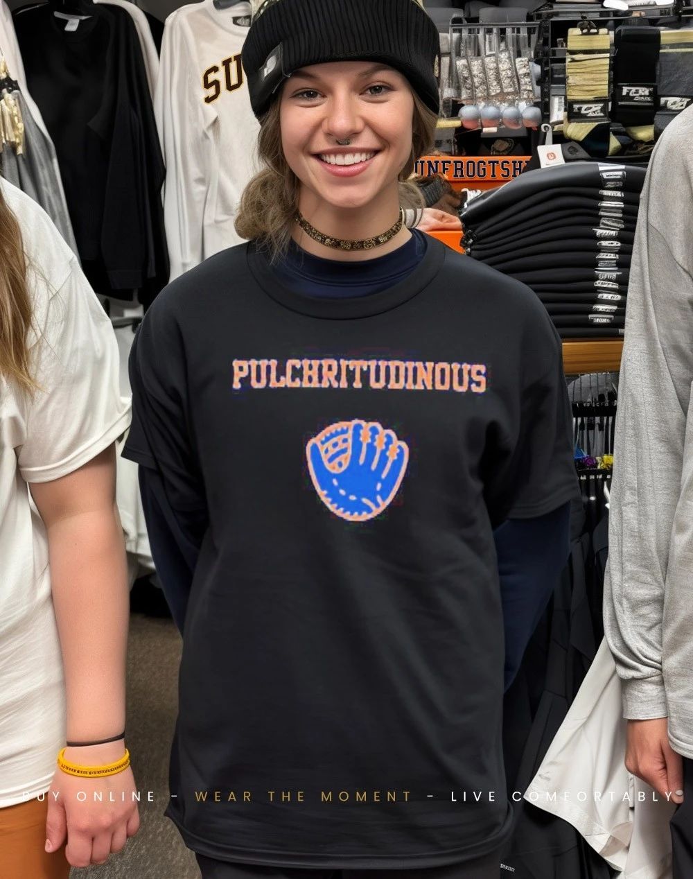 New York Mets Pulchritudinous front and back shirt