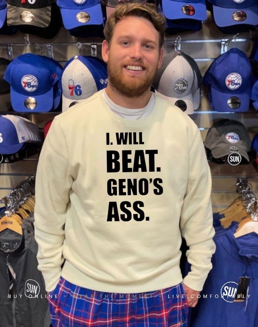 I Will Beat Geno’s As shirt