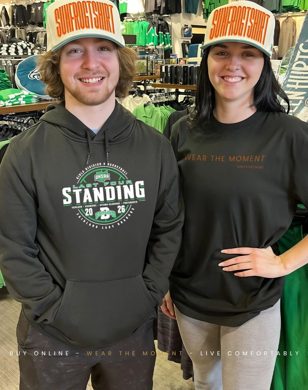 2026 OHSAA Girls Basketball D5 Last Four Standing Fairland Lady Dragons shirt