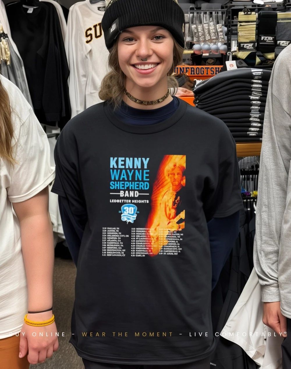 Kenny Wayne Shepherd Ledbetter Heights 30th Anniversary Tour 2026 Shirt
