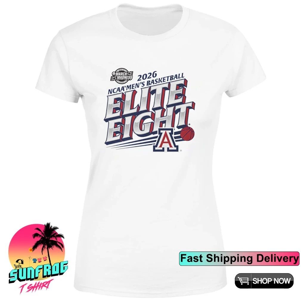 Arizona Men’s Basketball 2026 NCAA Men’s Basketball Elite Eight shirt