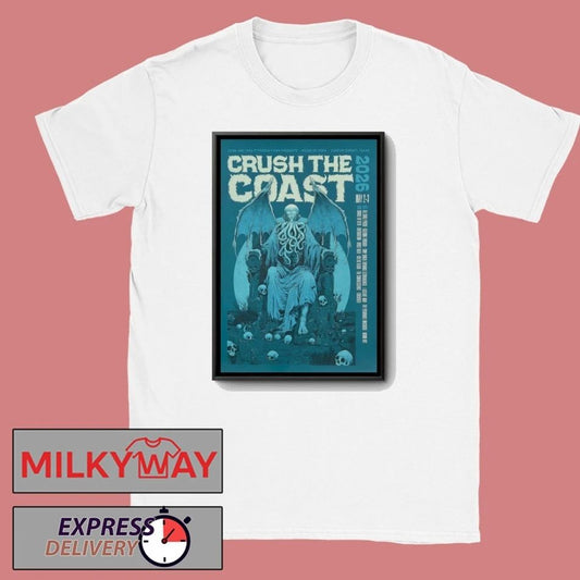 Crush the Coast In Corpus Christi TX On May 2-3 2026 Tour Poster shirt