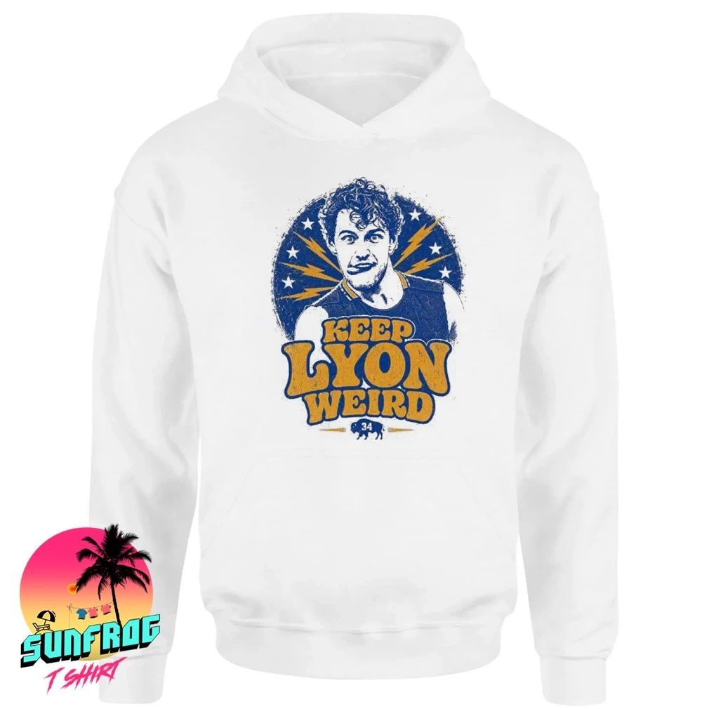 Buffalo Sabres keep Lyon weird front and back shirt