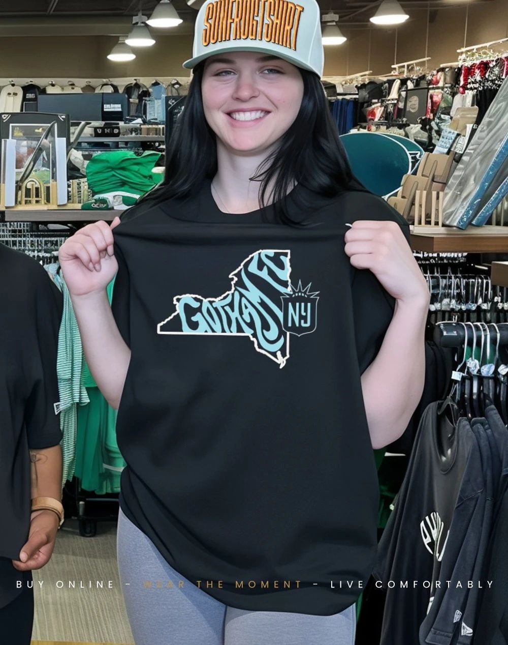 Gotham FC Groovy State graphic shirt