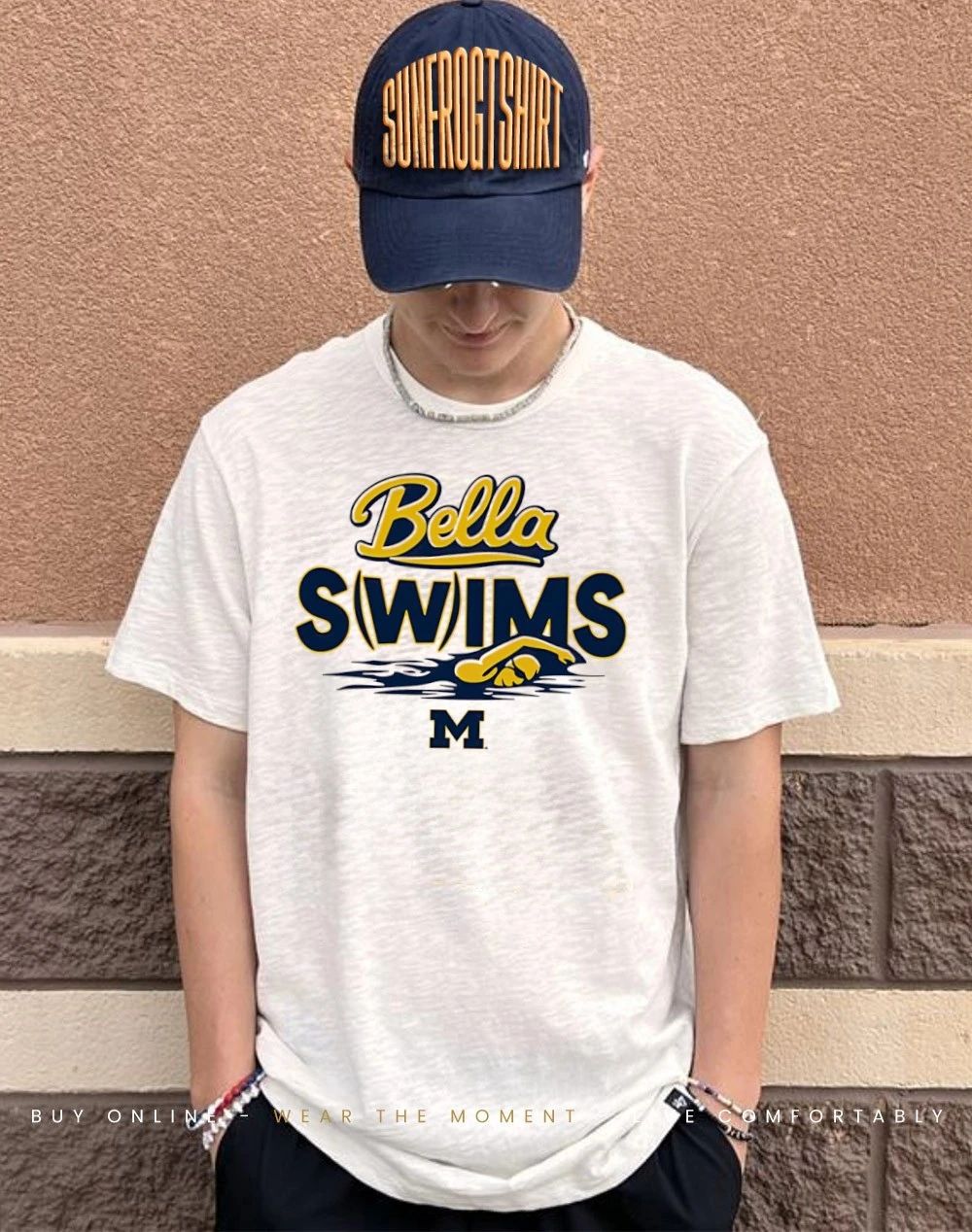 Michigan Swimming & Diving Arabella Sims Bella SWIMS shirt