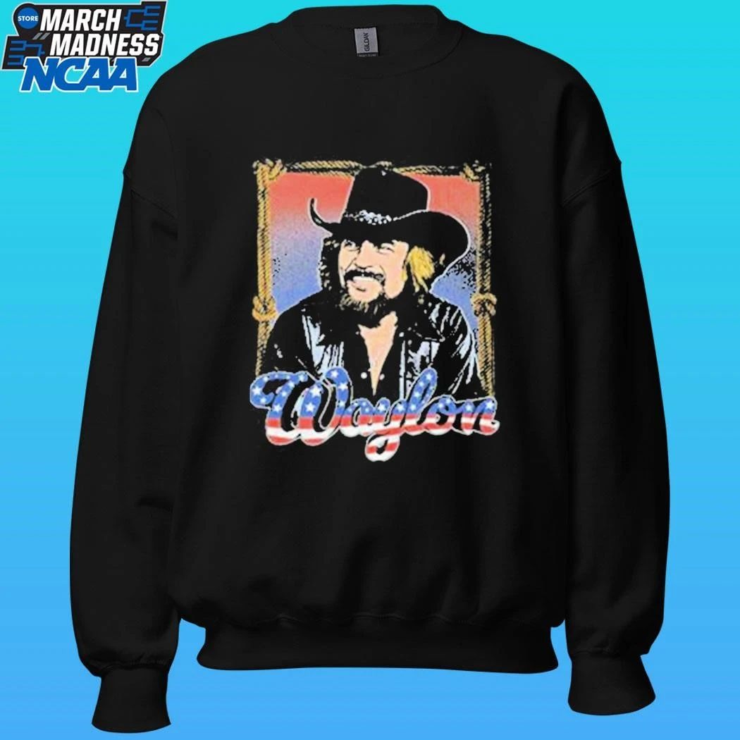 Waylon Stars & Bars Photo Shirt