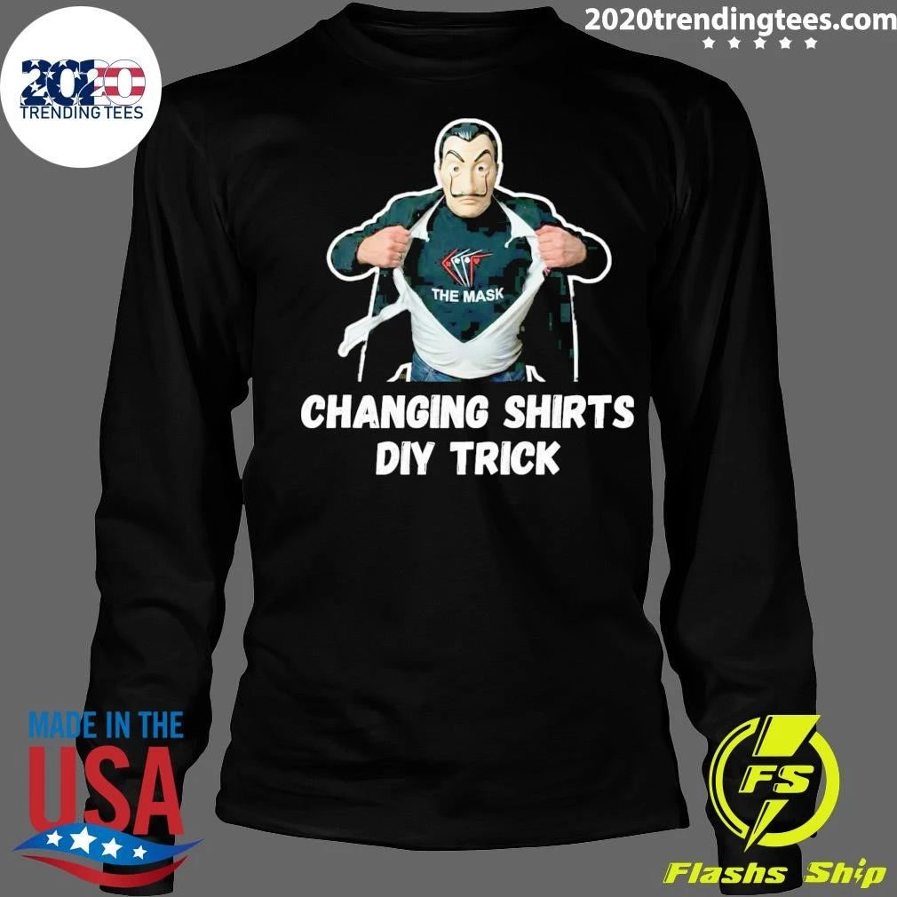 The Mask Changing Shirts Diy Trick Shirt