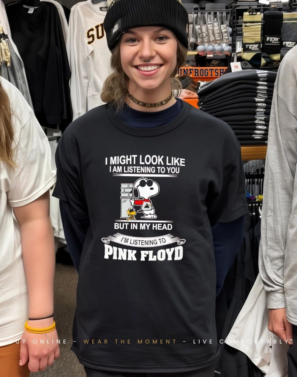 I Might Look Like I Am Listening To You But In My Head Shirt