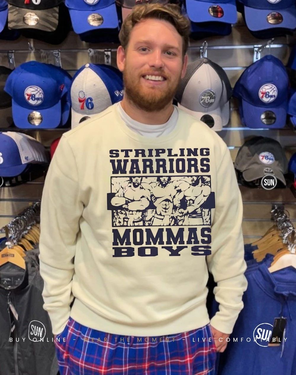 Stripling warriors mommas boys shirt