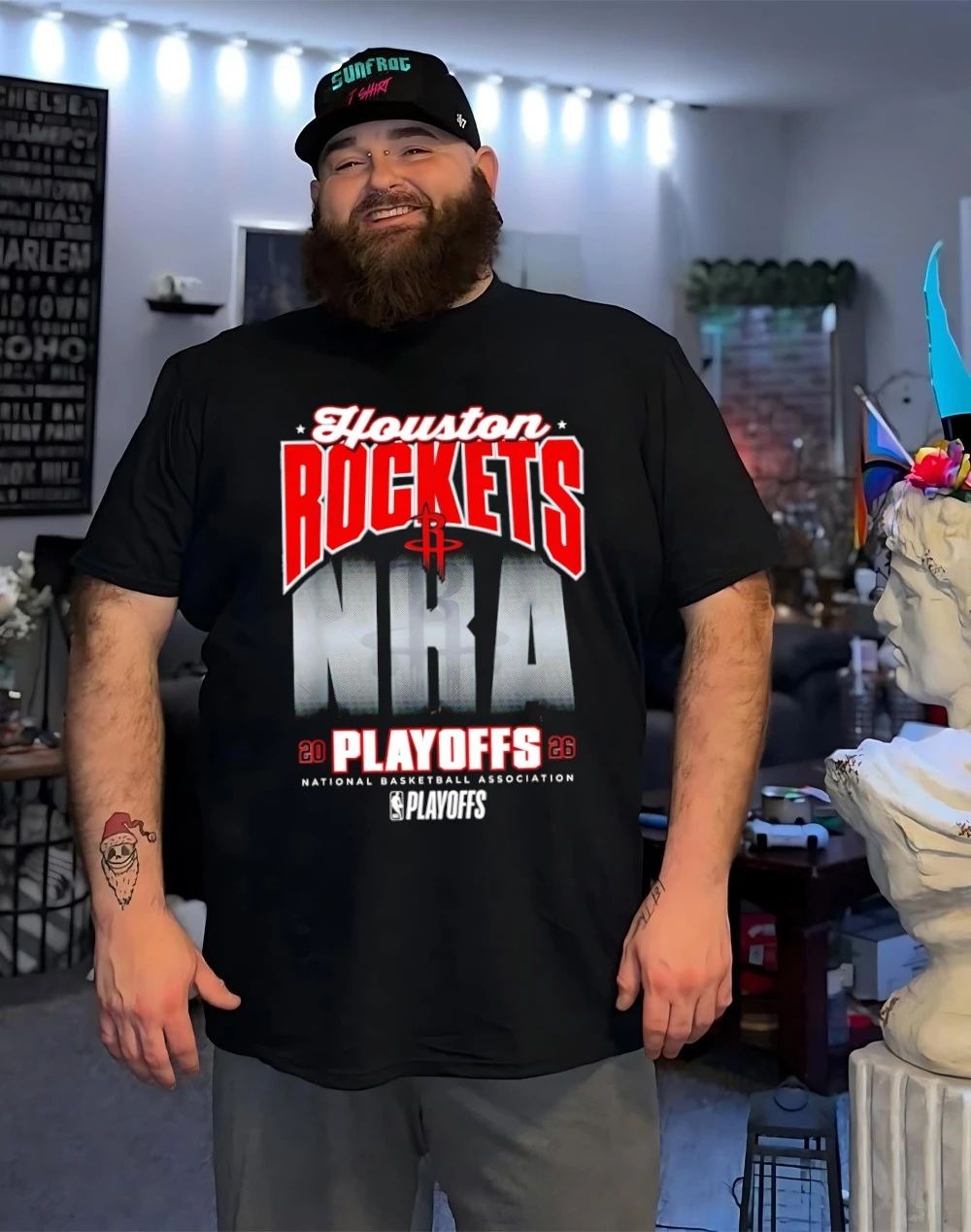 Houston Rockets 2026 NBA Playoffs Fade shirt