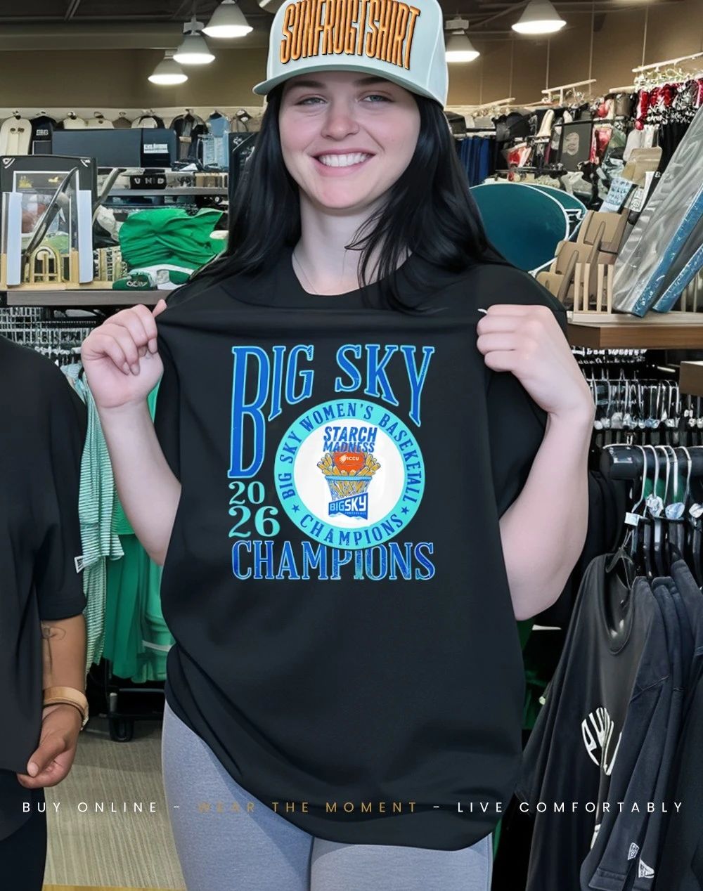 Idaho Vandals 2026 Big Sky Women’s Basketball Champions logo shirt