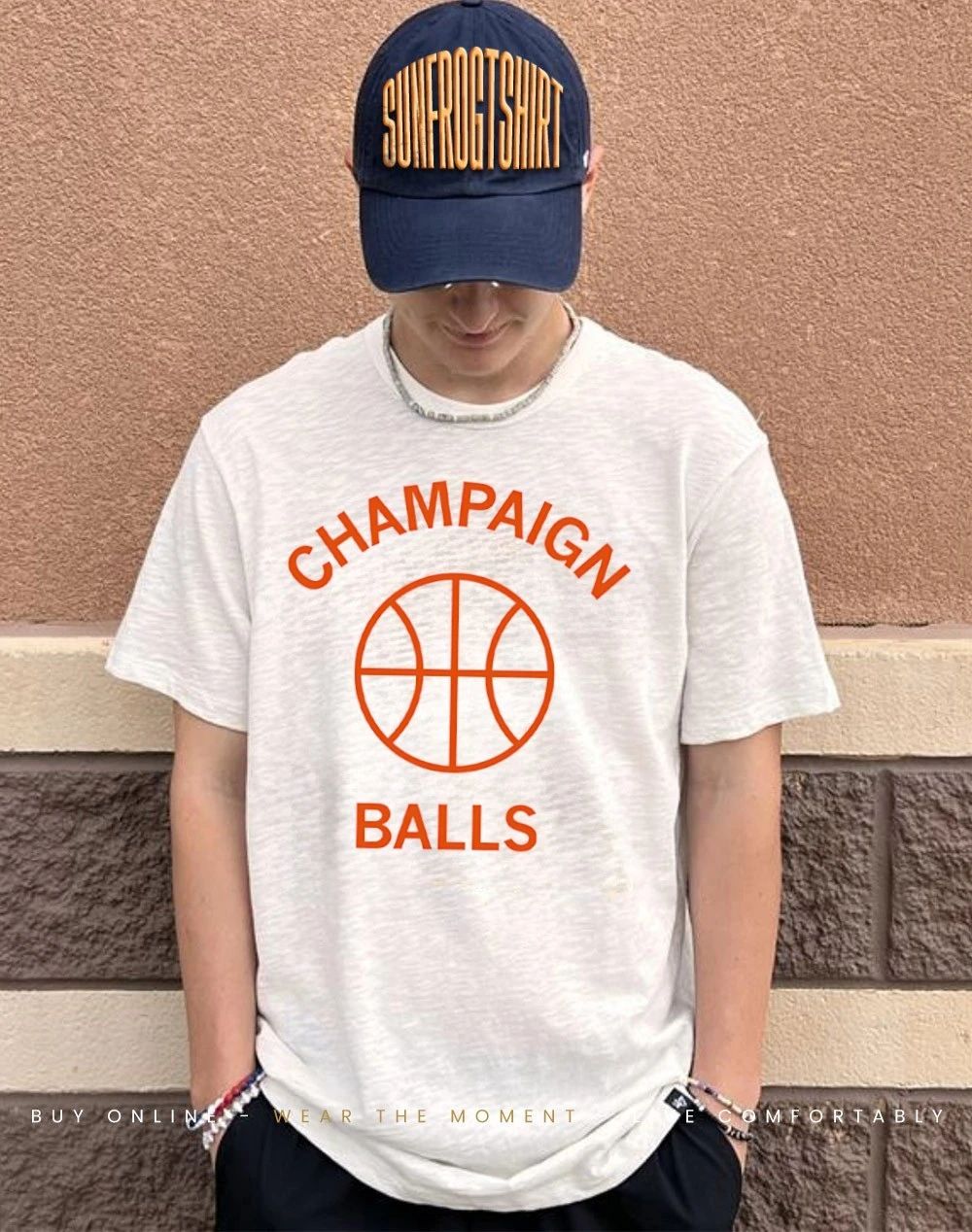 Champaign balls basketball shirt