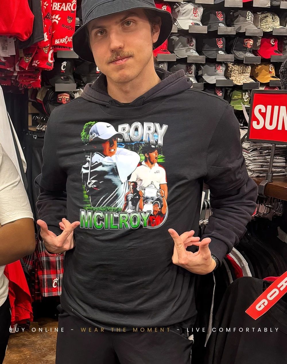 Rory Mcilroy 2026 Grand Slam Winner 90s bootleg shirt