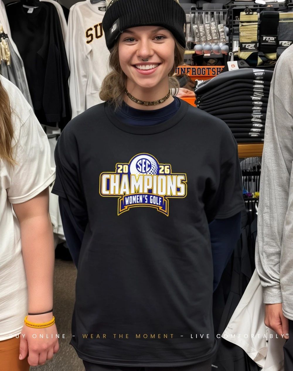 The First Time Tennessee Women’s Golf SEC Champions 2026 shirt