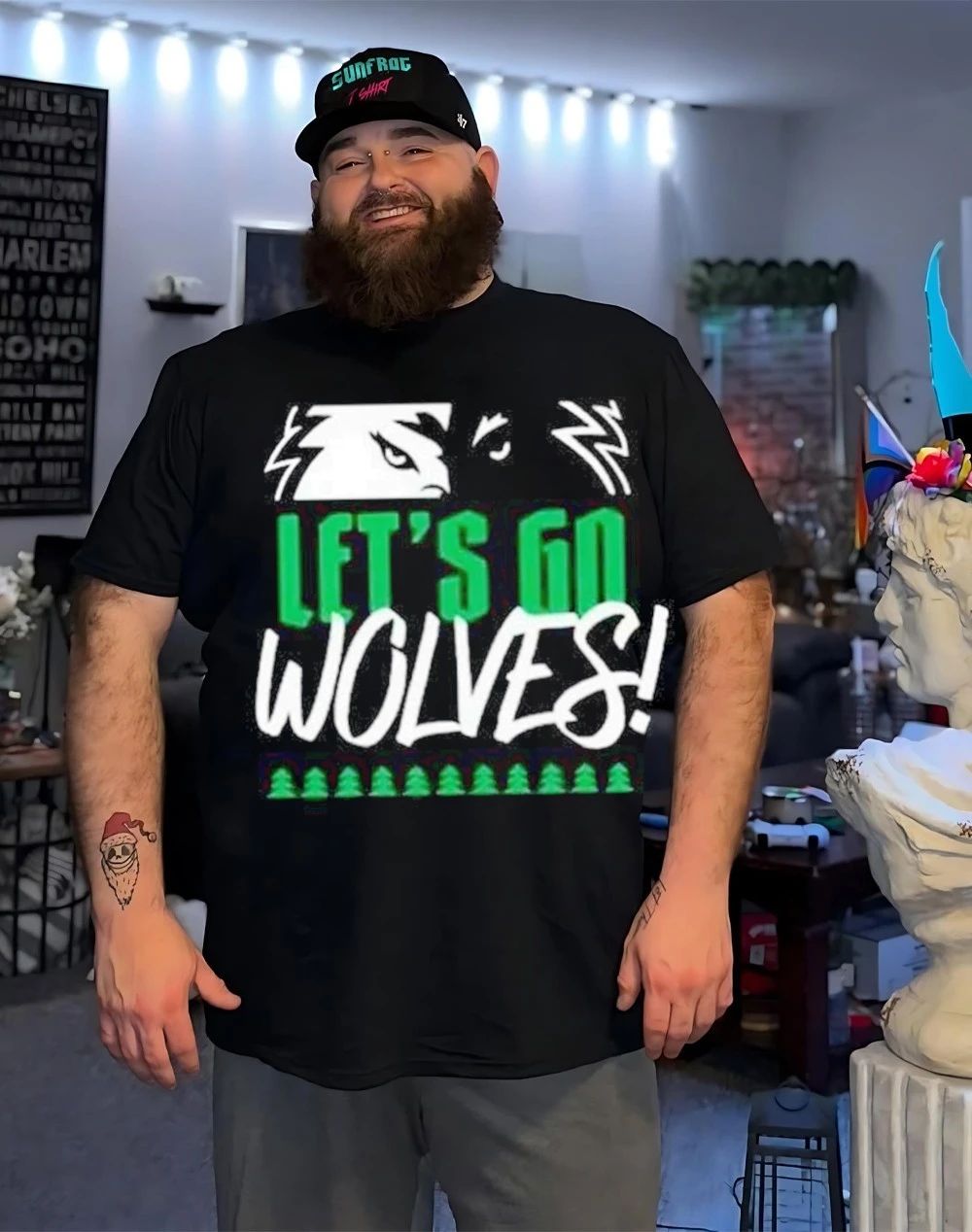 Minnesota Timberwolves let’s go Wolves front and back shirt