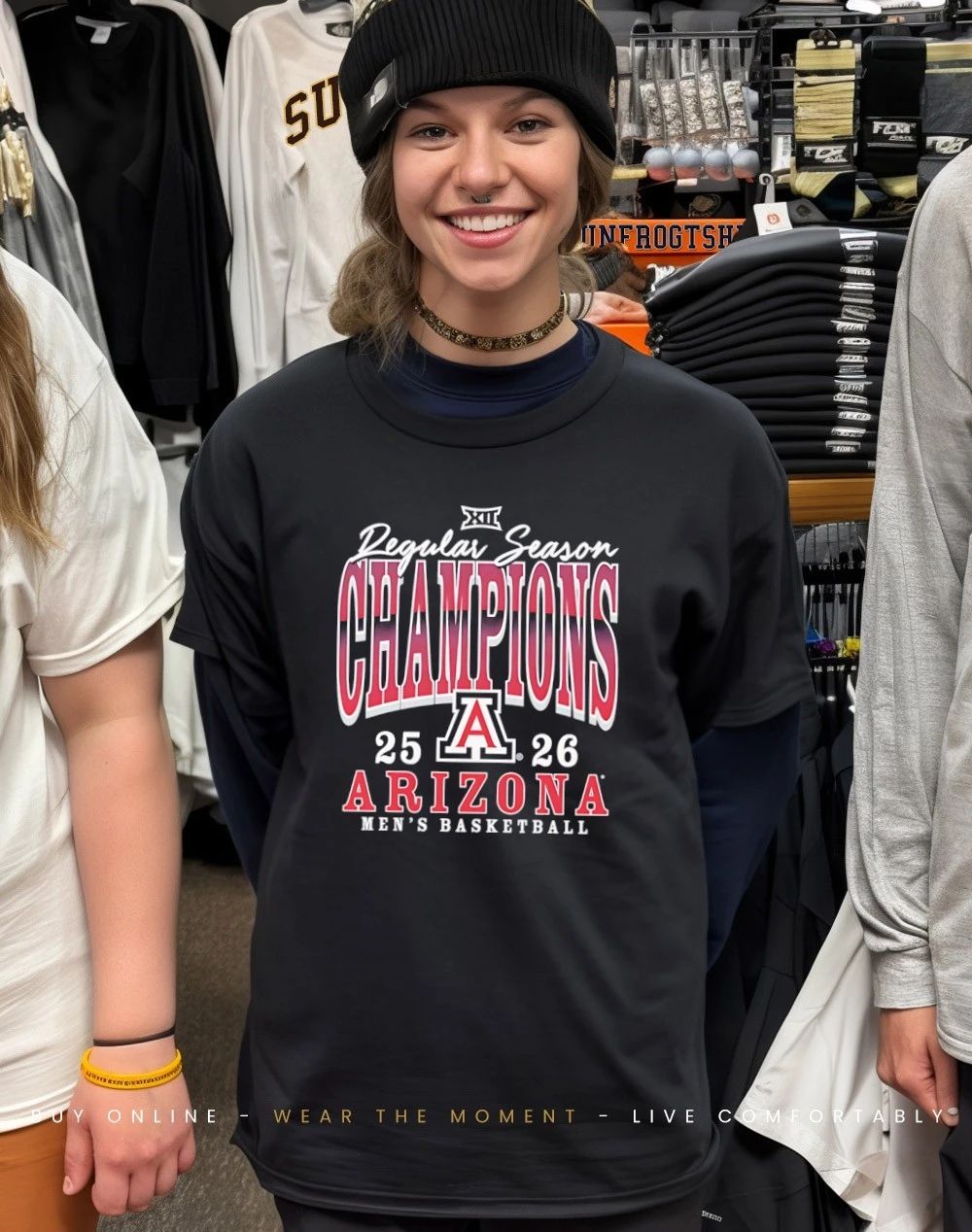 Arizona Wildcats 2026 Big 12 Regular Season Champions shirt