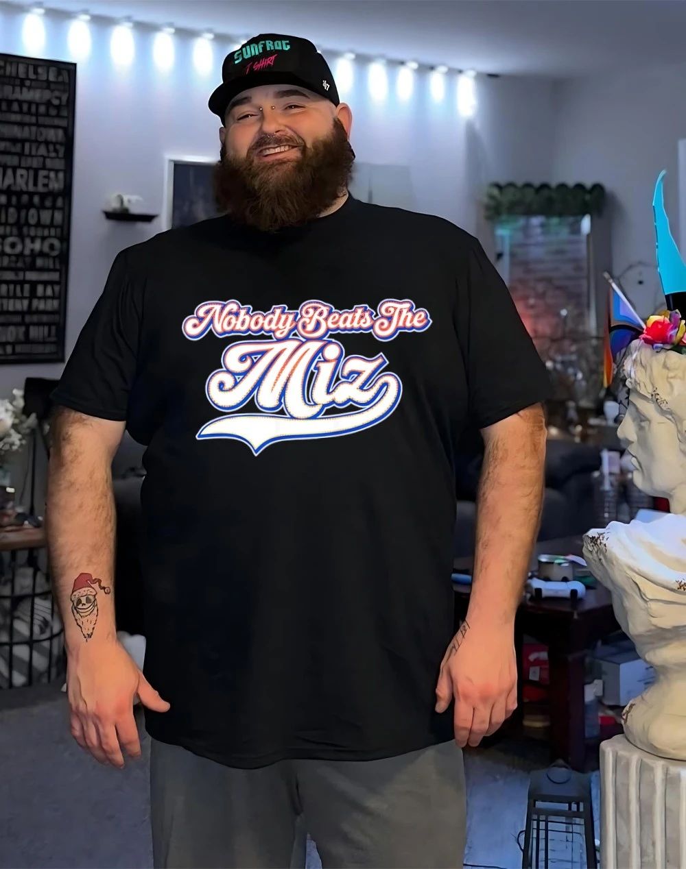 Jacob Misiorowski Milwaukee Brewers Nobody Beats the Miz shirt