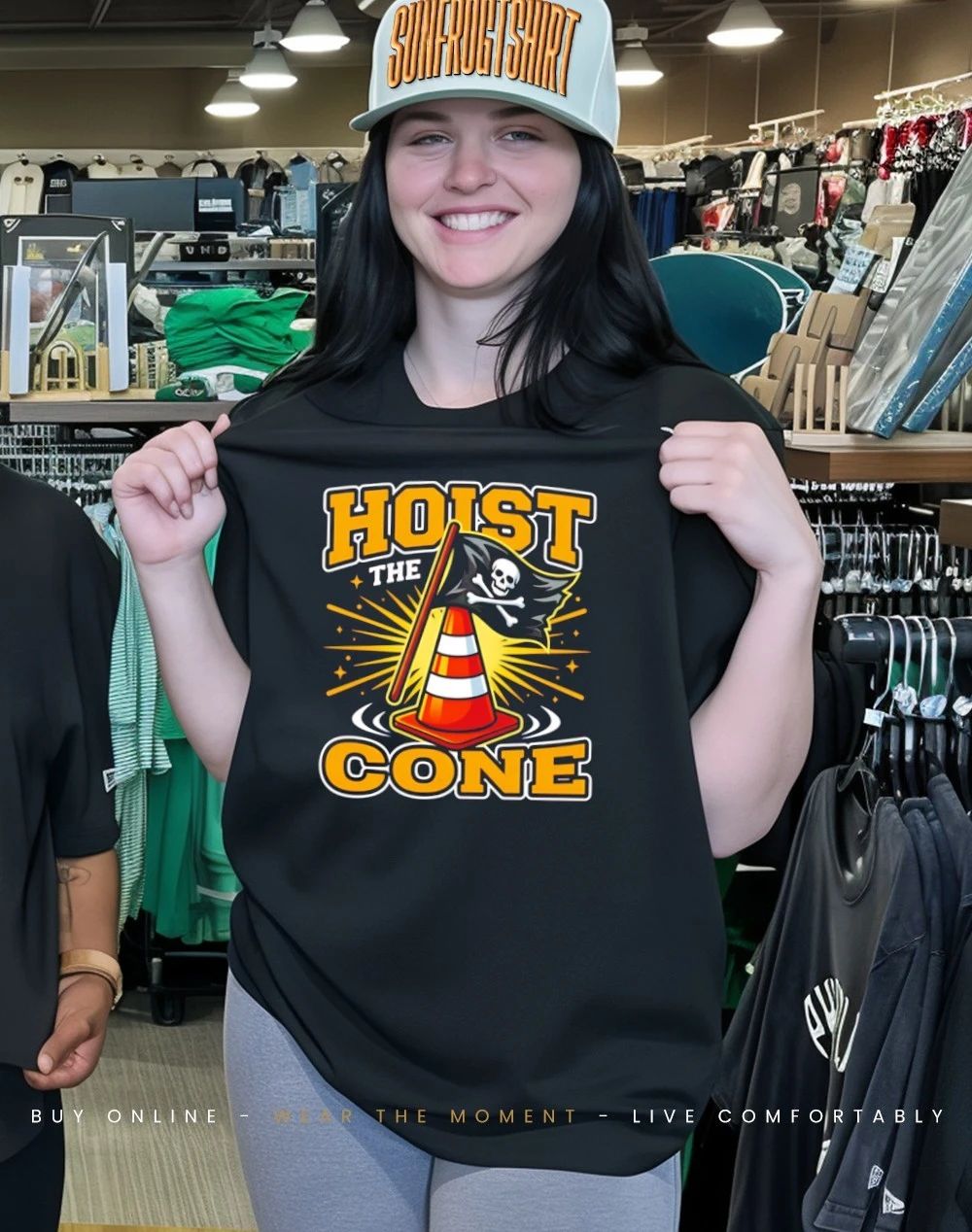 Hoist The Cone Pittsburgh Pirates flag shirt