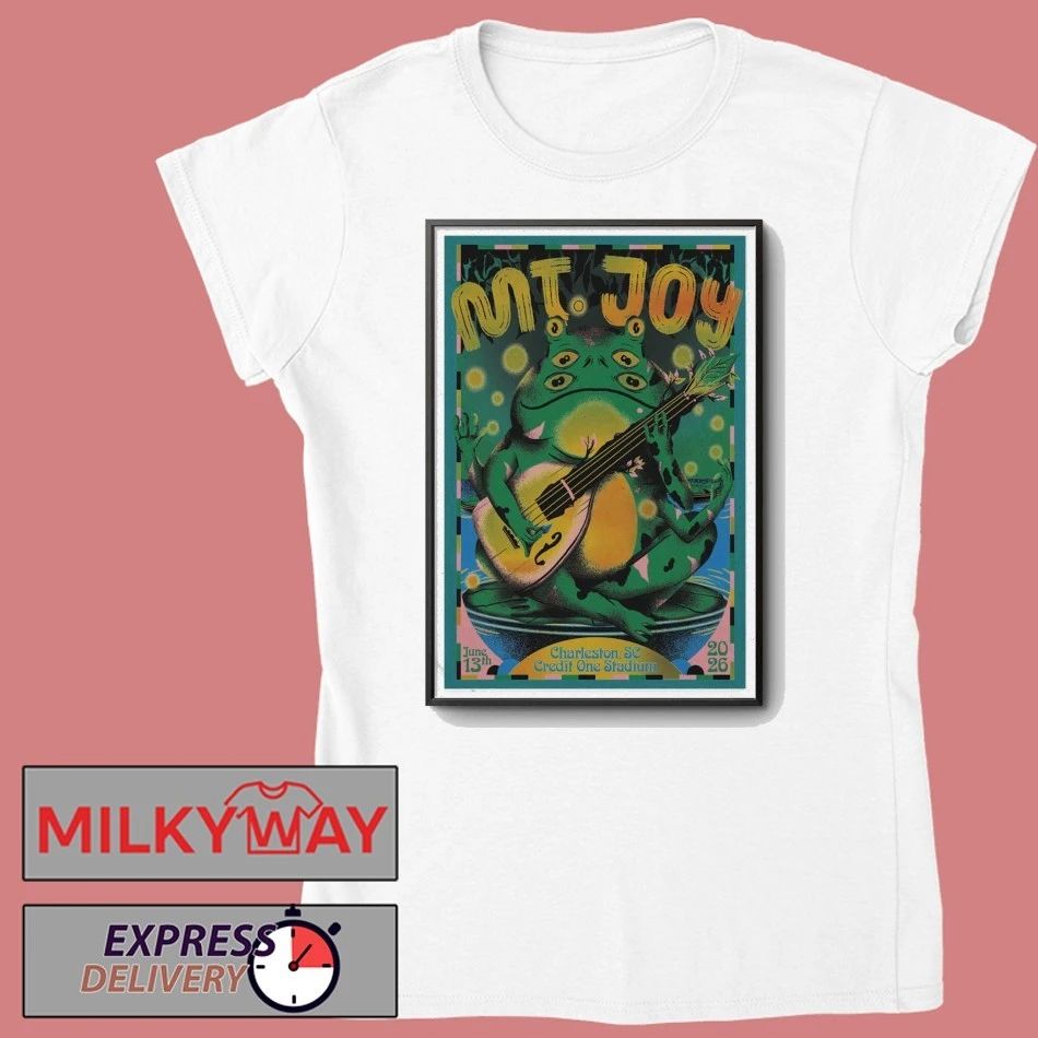 MT. Joy In Charleston SC On Jun 13 2026 Poster shirt