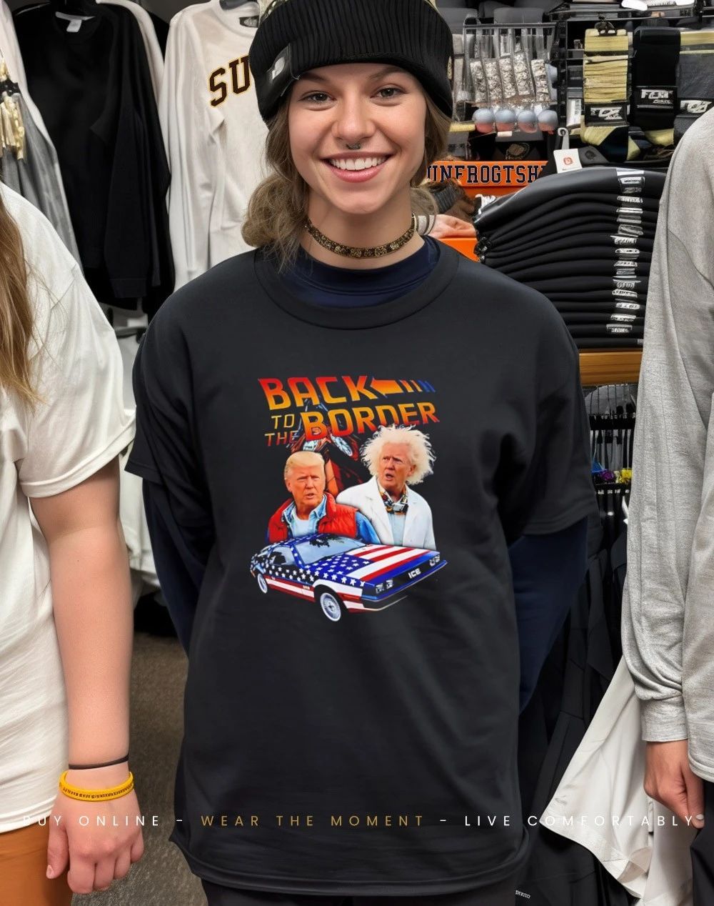 Donald Trump Back To The Border Shirt