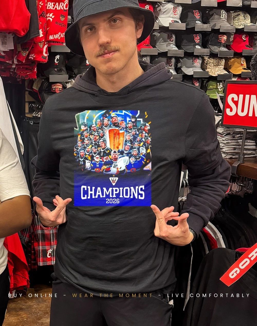 HC Fribourg Gottéron 2025-26 Swiss National League Champions shirt