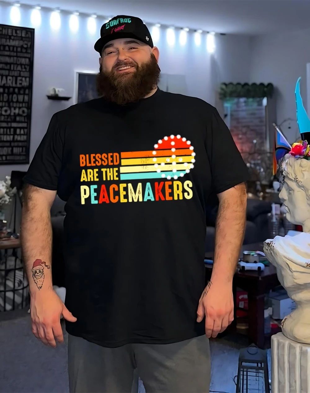 Blessed are the peacemakers vintage shirt