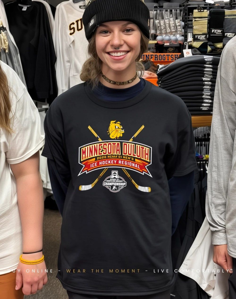 Minnesota Duluth Bulldogs 2026 NCAA Division I Men’s Ice Hockey Regional shirt
