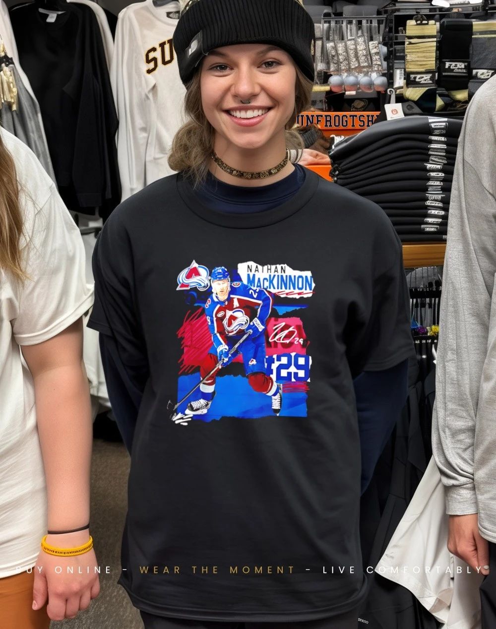 Nathan MacKinnon Colorado Avalanche Fresh Ice shirt