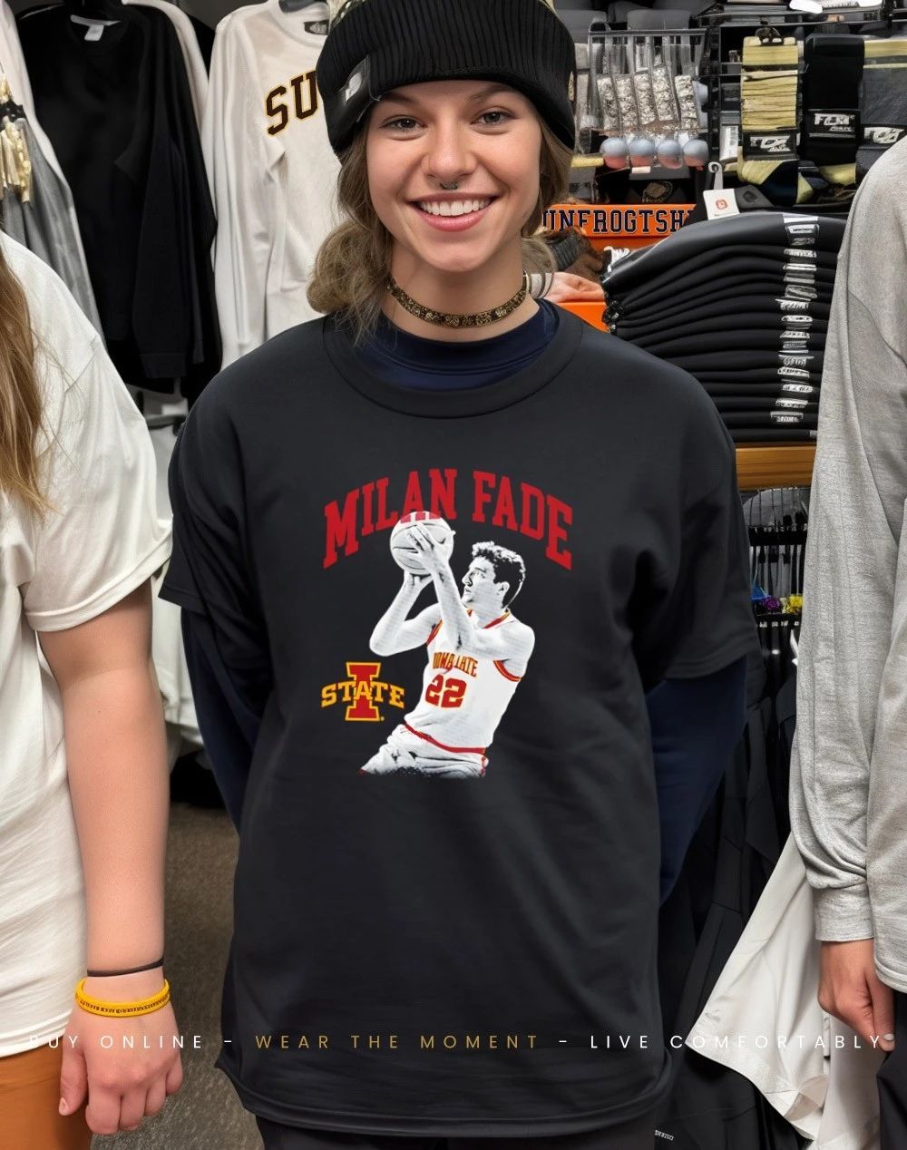 Milan Momcilovic Iowa State Cyclones March Madness graphic shirt