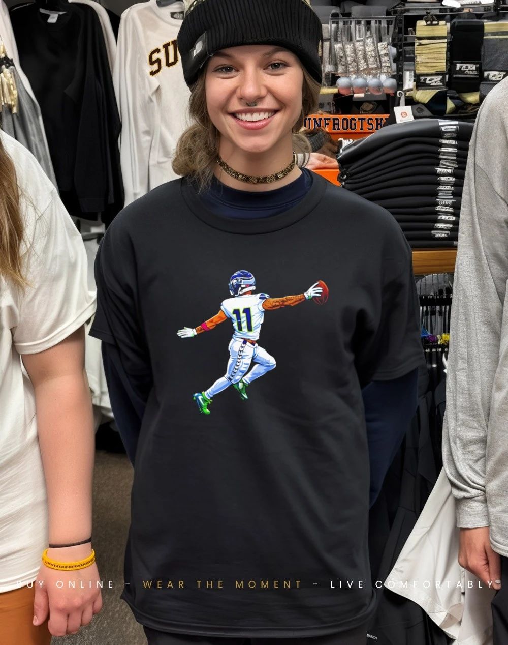 Jaxon Smith-Njigba Seahawks Touchdown Celebration shirt