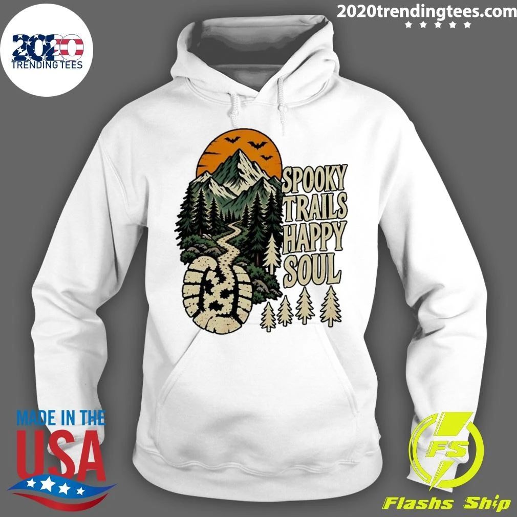 Spooky Trails Happy Soul Mountain Hiking Halloween 2026 Shirt