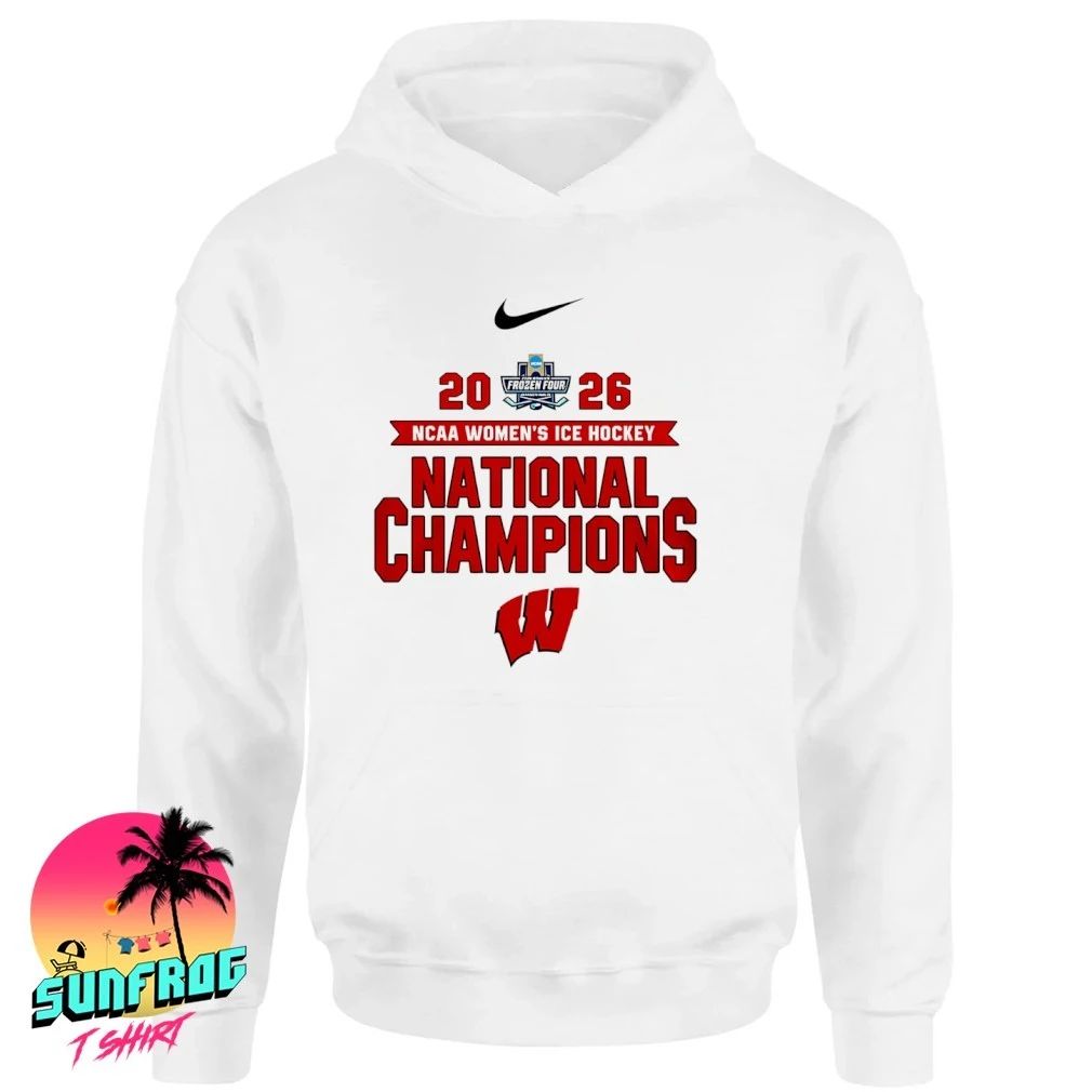 Wisconsin Badgers 2026 NCAA Women’s Ice Hockey National Champions shirt
