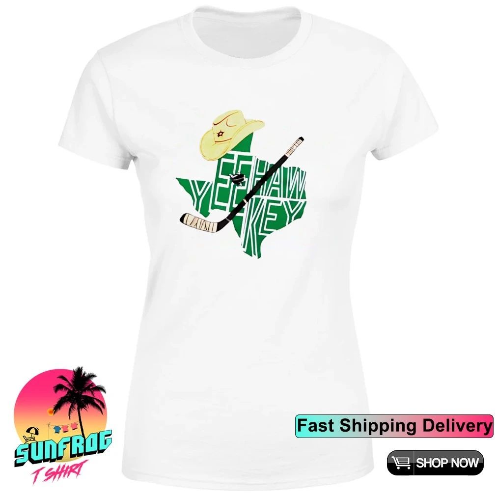 Dallas Hockey Map graphic shirt